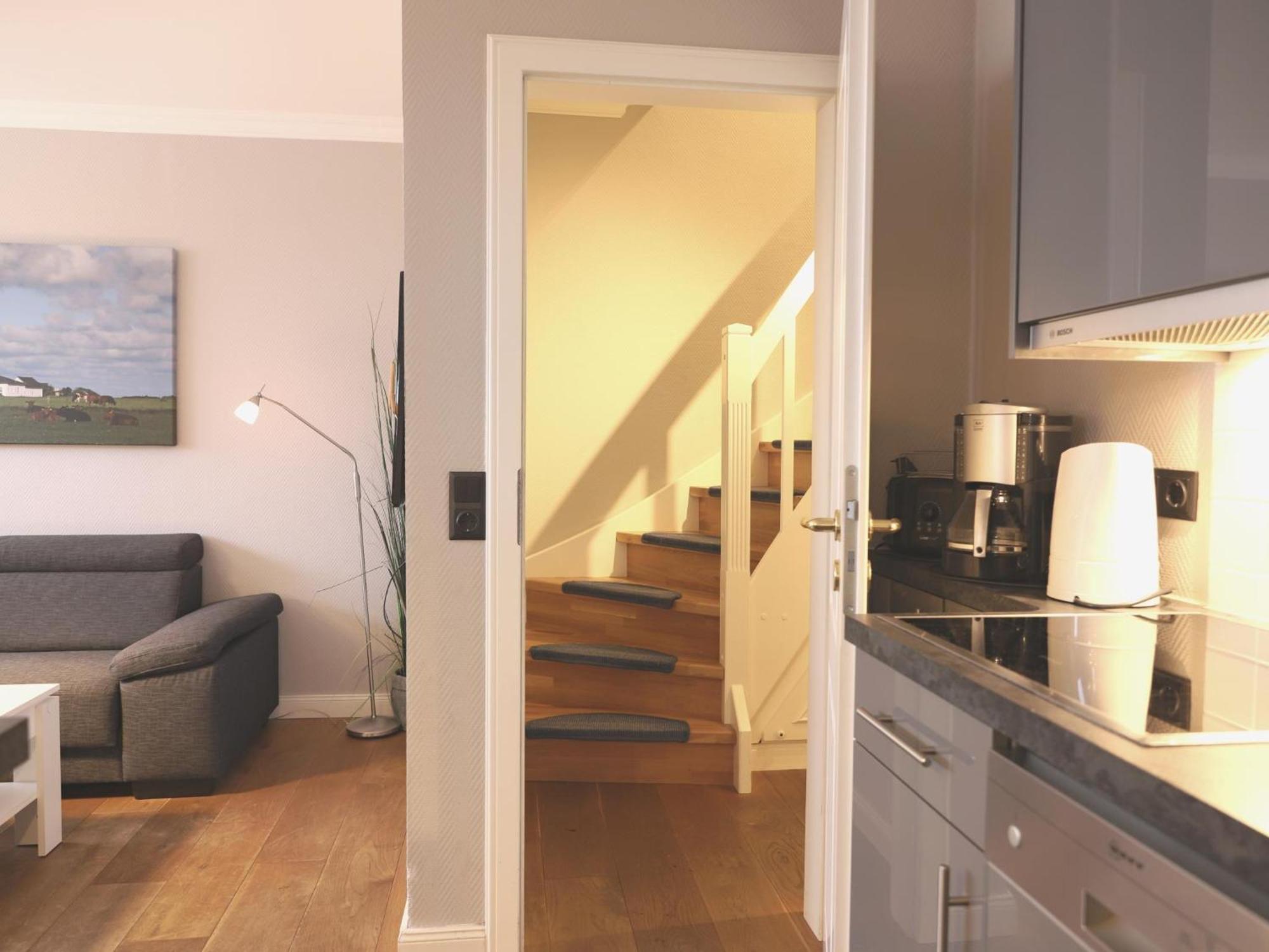 Exklusive 3-Zimmer-Ferienwohnung Im Herzen Westerlands 외부 사진